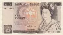 Angleterre 10 Pounds - Elisabeth II - Angleterre - 1991 - Série W66
