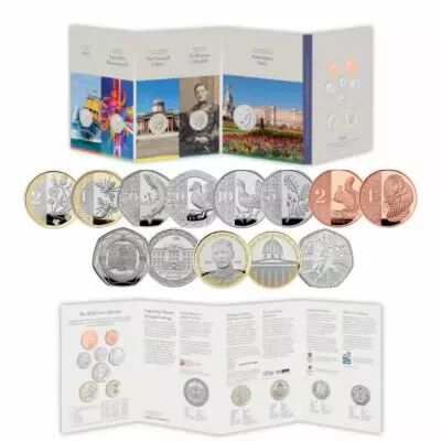 Angleterre BU annual coin set - 13 coins - Royal mint