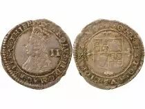 Angleterre Charles II - 2 Silver Pence, 3rd Issue - 1660 / 1662 London