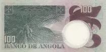 Angola 100 Escudos L. de Camoes - Tree - 1973