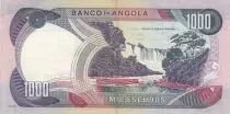 Angola 1000 Escudos - M. Carmona - Dam - 1972  Differents serials