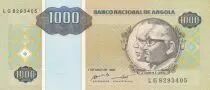 Angola 1000 Kwanzas Reajustados Reajustados, Dos Santos - Neto - 1995
