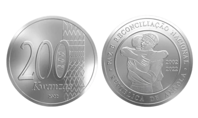 Angola 200  Kwanzas Paix et R�conciliation Nationale - 2022