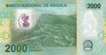 Angola 2000 Kwanzas - A.A. Neto - Serra da Leba mountain range - 2023 - Polymer - Series E