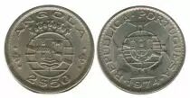 Angola 2.50 Escudos Arms