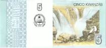 Angola 5 Kwanzas A.A. Neto, J.E. Dos Santos - Chutes Ruacana - 2012 (2017)