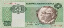 Angola 50 Kwanzas - 07-01-1984 - Remplacement - P.118