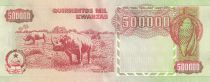 Angola 500 000 Kwanzas - Dos Santos & Neto - Rhinocéros - 1991 - P.134