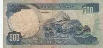 Angola 500 Escudos - M. Carmona - Pedra Negras - 1972  Differents serials
