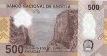Angola 500 Kwanzas A.A. Neto, J.E. Dos Santos - Coton - 2011