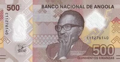 Angola 500 Kwanzas Dr Ant�nio Agostinho Neto - 2024