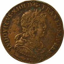 Anne of Austria & Louis XIV - Copper Token, Regency - 1643 / 1646