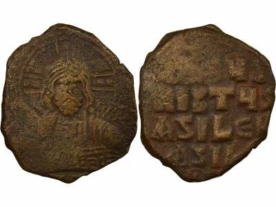 Anonymous - Follis, Class A2 - 976 / 1035 Constantinople, Var. 24