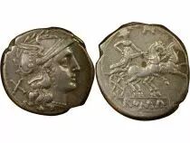 Anonymous - Silver Denarius - 194 / 190 BC Rome