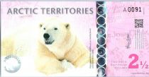 Antarctica and Arctic 2.5 Polar dollars, Bear - Expedition - 2013