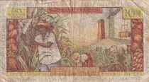 Antillas Francesas 10 NF - Girl, sugar cane - 1962 - Serial M.1 -P.5