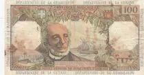 Antillas Francesas 100 Francs - Victor Schoelcher - ND (1964) - Serial H.2 - P.10b