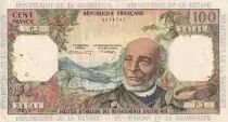Antillas Francesas 100 Francs - Victor Schoelcher - ND (1964) - Serial P.2 - P.10b