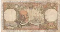 Antillas Francesas 100 Francs Victor Schoelcher - ND (1964) - Serial Q.1 - F+ to VF - P.10a - 1st signature