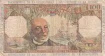 Antille francesi 100 Francs - Victor Schoelcher - ND (1964) - Varieties serials - F to F+ - P.10b