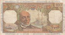 Antilles Françaises 100 Francs Victor Schoelcher - ND (1964) - Série R.1 - p.TTB - P.10a - 1ère signature