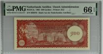 Antilles Néerlandaises 500 Gulden 1962 - Raffinerie de Curaçao - PMG 66 EPQ