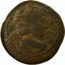 Antiochos VII - Bronze, Isis Headdress - Year 174 (138 BC) Antioch