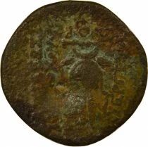 Antiochos VII - Bronze, Isis Headdress - Year 174 (138 BC) Antioch
