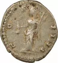 Antoninous Pious - Silver Denarius, Standing Vesta - 152 / 153 Rome