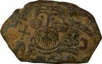 Arab-Byzantine, Anonymous - Follis, Imperial Bust - 640 / 670