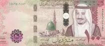 Arabia Saudita 100 Riyals,  King Salmane - 021 (2022)