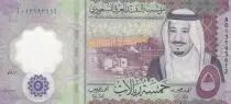 Arabia Saudita 5 Riyals,  King Salmane - 2020 - Polymer - UNC