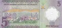 Arabia Saudita 5 Riyals,  King Salmane - 2020 - Polymer - UNC