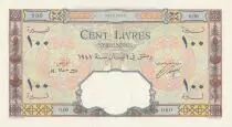 Arabische Republik Syrien 100 Pounds 1947 - Banque de Syrie et du Liban - Specimen - P.61s