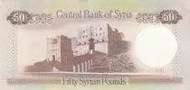 Arabische Republik Syrien 50 Pounds Dam - Citadel of Aleppo - 1991