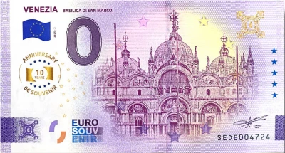 Argentina 0 Euro Souvenir Color - Papa Franciscus - 2025