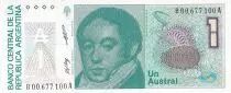 Argentina 1  Austral - B Rivadavia - ND(1985) - Replacement - P.323r