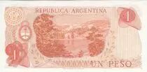 Argentina 1 Peso - General Manuel Belgrano - Bariloche-Llao-Llao - 1970 - Serial C