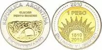 Argentina 1 Peso - Glacier Perito Moreno - 2010 - Bimetal