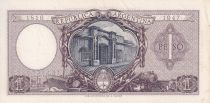 Argentina 1 Peso - Justice - ND (1952-1955) - P.275