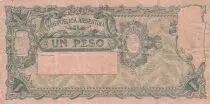 Argentina 1 Peso - Republic of Argentina - 1897 (1924) - Serial C