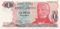 Argentina 1 Peso Argentino Argentino, J. San Martin - 1983