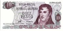Argentina 10 Pesos, Général Belgrano - 1976