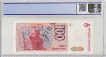 Argentina 100 Australes , D F Sarmiento  - 1985 - Sp&eacute;cimen - PCGS 65 OPQ