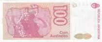 Argentina 100 Australes D. F. Sarmiento - Liberty - 1990