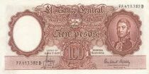 Argentina 100 Pesos - Jos&eacute; de San Mart&iacute;n - Spaniards and Indians - 1967 - Series D