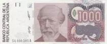 Argentina 1000 Australes J. A. Roca - Liberty - 1988