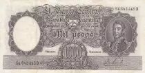 Argentina 1000 pesos - José de San Martín - 1966 (1967) - Serial D