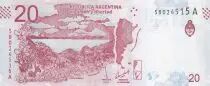 Argentina 20 Pesos Lama - 2017 (vertical format)