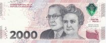 Argentina 2000 Pesos - Ramon Carillo and Cecilia Grierson - 2023 - Letter C
